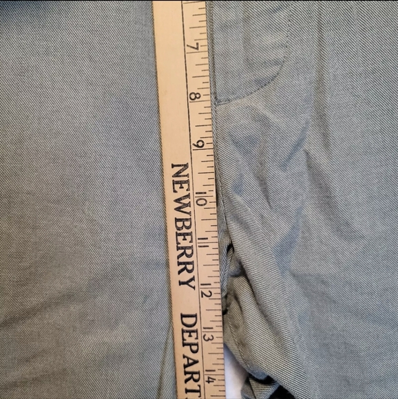 Banana Republic Kentfield Pants Brown Slim Fit Flat Front 100% Cotton - Picture 10 of 11